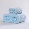 Nova Fábrica de Nuvens Atacado Toalhas e Toalhas de Banho de Fleece de Nuvem para Uso Doméstico, Absorventes, Secagem Rápida, Sem Fiapos, Espessadas para Lavar o Rosto e Banho