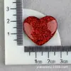 Funda de Teléfono con Forma de Corazón Accesorios de Resina Pegamento Crema Corazón Imán para Nevera DIY Accesorios para Zuecos Parche Brillante Materiales