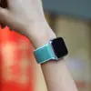 Para correa de bucle de nailon para Apple iwatch8 tejido velcro correa de reloj Apple Watch 7 6 SE