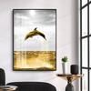Pintura de Parede Suspensa com Paisagem Escandinava Pintura Decorativa para Entrada de Hotel Apartamento Pintura de Parede para Fundo de Sofá na Sala de Estar com Vista para o Mar Mural de Banheiro
