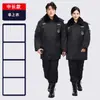 Abrigo de Seguridad Invierno Ropa de Algodón de Seguridad Abrigo con Forro Desmontable Propiedad Comunitaria Protección contra el Frío Ropa de Trabajo Chaqueta de Algodón Ropa de Invierno