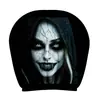 Funda de Almohada Divertida para Coche de Halloween Transfronteriza, Funda Elástica Estampada para Reposacabezas de Coche, Transpirable y Cómoda, Adecuada para Todas las Estaciones