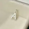 Plata S925 Colgante Individual Transfronterizo Pulsera de Letras DIY Collar Chapado en Oro de 14K Accesorios de Colgantes Simples Compactos