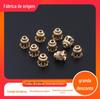 Acessórios para Joias de Cobre Fundido DIY 6*6mm Suporte de Flores em Forma de Torre Contas Budistas Acessórios para Joias Estilo Antigo Estilo Étnico Retrô