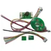 Nivel de Burbuja Placa Base Luz Roja Nivel de Burbuja 2 Cables 3 Cables 5 Cables Universal Reparación Placa de Circuito Impreso PCB Placa de Control
