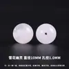 Colección de cuentas de cristal natural y cuentas sueltas para pulseras y brazaletes hechos a mano DIY, acuamarina, cristal rosa, accesorios de cristal azul