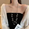 Colar Europeu e Americano de Franjas com Strass de Alta Resistência, Acessório Luxuoso para Vestido, Item Popular de Venda Transfronteiriça, Vários Estilos de Colares de Strass para Mulheres
