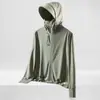 Ropa de verano ligera, transpirable, de seda de hielo, protección solar, protección UV, talla grande, venta al por mayor transfronteriza, personalizable