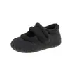 Zapatos de Algodón con Piel, Suela Gruesa y Tacón Oculto, Cierre de Velcro, Estilo Mary Jane de Lana, Planos con Forro de Terciopelo, Botas de Nieve para Mujer, Novedad Invierno 2026