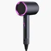 Secador de cabelo transfronteiriço secador de cabelo luz azul reta secador de cabelo casa dormitório de estudante vento quente e frio secador de cabelo de alta velocidade