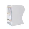 Suporte de Livro Retrátil Estudante Estilo Coreano Simples Porta-Livros Criativo Armazenamento de Mesa para Estudante do Ensino Médio Fabricante de Estante de Metal