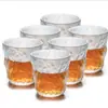 Vaso Glaciar de Estilo Japonés de Aspecto Moderno Vaso Creativo de Vidrio Martillado Transparente de Gran Capacidad Taza para Café en Casa Taza de Regalo