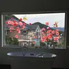 Pegatinas Sencillas de Rama y Florales para Ventanas, Escaparates, Puertas de Cristal, Decoración del Hogar, Visibles por Ambos Lados, Sin Pegamento, Adhesión Estática de PVC