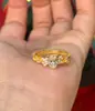 Anel Popular de Ovo de Pombo com Diamantes Cintilantes do Xiaohongshu para Mulheres, Anel Estilo Vintage com Acabamento Escovado Totalmente Cravejado de Diamantes do Céu Estrelado