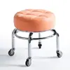 Taburete pequeño con ruedas, taburete bajo, taburete de rodaje silencioso, taburete para caminar para niños, taburete de manicura, taburete de pedicura, taburete para cambiarse de zapatos, herramienta para el cuidado infantil