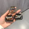 Pinza para el Cabello para Mujer Letra Cuadrada Esmerilada Pequeña Pinza de Sujeción Temperamento Parte Trasera de la Cabeza Medio Sujetado Pinza de Tiburón Pasador Pasador Accesorios para el Cabello Pasador Moda