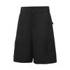 D071 Shorts Casuales de Verano para Hombre con Cintura Elástica, Estilo Hong Kong, Estilo Japonés, Shorts Cargo Sueltos de Múltiples Bolsillos, Impermeables y Transpirables
