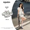 Augus Deng Champagne Ballet Sapatos de Treino Alemães Femininos 2026 Verão Novo Francês Absolutamente Lindo Moda Casual Sapatos Forrest Gump