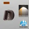 Lámpara de Pared Cálida Magnética, Luz Ambiental de Tres Colores con Atenuación Continua para Sala de Estar y Dormitorio, No Requiere Instalación