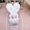 Nueva Serie de Peluches de Dibujos Animados Lindos Muñeco de Peluche para Bebé Orejas Largas de Tres Años Decoración para Bolso de Muñeca Venta al por Mayor