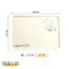 Bandeja Grande Estilo Crema Hogareña Rectangular Taza de Té Taza de Agua Bandeja de Té Grado Alimenticio Guardería Plato para Pan y Snacks