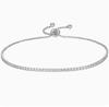 Nova Pulseira de Prata Esterlina Prata Quebrada para Mulheres Design de Nicho Pulseira de Combinação de Luxo Leve Anel com Brilho de Zircônia Pulseira