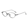 Armazón de Gafas Falso Mismo Estilo Titanio Puro 55 Armazón Ojo de Gato Ultraligero Puro Deseo Lente Plano Zorro Pequeño Degradado98727