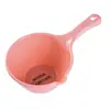 Concha de Sopa Doméstica com Cabo Longo, Pegador de Água de Cozinha Aprofundado, Pegador de Água Espessado, Pegador de Água Doméstico, Pegador de Água para Banho de Bebê e Lavar o Cabelo no Banheiro