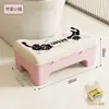 Taburete para pies de inodoro para uso doméstico, reposapiés de almacenamiento para baño, taburete antideslizante para niños, herramienta de ayuda para la sentadilla