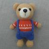 Muñeca de Monstruo de Tres Ojos Colgante de Lana Colgante Tejido a Mano Producto Terminado Muñeca de Ganchillo Hecha a Mano Colgante de Ganchillo Producto Terminado
