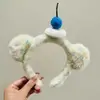 Faixa de Cabelo Antiderrapante Fofa e Divertida para Lavar o Rosto, Faixa de Cabelo de Luxo de Alta Qualidade para Mulheres, Acessório de Cabelo