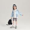 Ropa de Protección Solar para Niños Verano 2024 Empalme de Colores Contrastantes Ropa Ligera de Protección Solar Ropa de Protección Solar para Niñas Upf500+