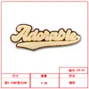 Patches Bordados Coloridos de Toalha com Letras em Inglês para Roupas, Jaquetas Puffer, Chapéus, Patches Decorativos com Logo