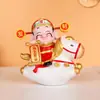 Figura de Artesanía de Resina del Dios de la Buena Suerte y la Riqueza para Decoración de Coche Regalo de Año Nuevo Venta al por Mayor