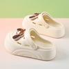 Zapatos Croc para Mujer Nuevo Estilo de Verano Lindo Dibujo Animado Sandalias Exteriores Suela Gruesa Aumentadora Antideslizantes Resistentes al Desgaste Fondo Alto Puntera Puntera Zapatillas