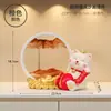 Gato Arena Movediza Pintura Reloj de Arena Adorno Lujo Ligero Hogar Sala de Estar Gabinete de Vino Gabinete de TV Escritorio de Oficina Decoración