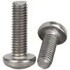 Tornillos de Titanio Puro Ta2 con Cabeza de Cruz Ranurada Tornillos de Máquina de Aleación de Titanio con Cabeza Redonda Venta al por Mayor M2M3M4M5M6M8