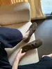 Zapatos planos de estilo retro coreano sin cordones First Encounter Season para mujer, nueva colección otoño 2026, zapatos planos elegantes y versátiles de punta baja para ir al trabajo