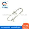 Pino de retorno Conector rápido Argola pendurada Retorno Isca falsa Aço inoxidável Equipamento de pesca marítima Acessórios de pesca giratórios