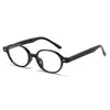 2026 Nuevo Modelo Transfronterizo Inserto de Propionato Montura de Gafas Ovalada Vintage Montura Unisex Estilo Nerd Montura Pequeña para Miopía
