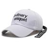 Sombrero Primavera y Otoño Nuevo Gorra de Béisbol con Cinta Bordada Gorra Personalizada Sombrero para el Sol para Exterior Sombrero de Viaje Sombrero para Pareja