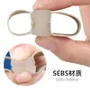 Corrector de Hallux Valgus Silicona Elástica Transpirable Dedo Gordo del Pie Hueso del Dedo Gordo del Pie Corrección Usable Cubierta Protectora para Zapato