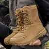 Botas de Combate de Aventura para Caminhada ao Ar Livre Masculinas de Tamanho Grande Resgate Treinamento Acampamento Montanhismo Botas Masculinas Sapatos de Montanhismo Atacado