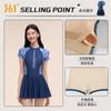 Traje de baño de una pieza para mujer 361, de alta gama 2025 nuevo conservador que cubre el cuerpo con aspecto adelgazante, traje de baño para mujer