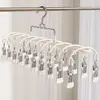 Percha de Secado para Niños Percha Multifuncional Retráctil para Bebé con Pinza para Pantalones Percha Pequeña Soporte para Ropa de Recién Nacido