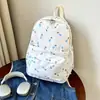 Mochila Estilo Preppy Otoño e Invierno Mochila para Chica Literaria Estudiante Universitaria Mochila para Libros Floral Casual Mochila Universitaria para Mujer
