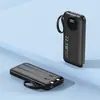 Viene con su propio cable, carga súper rápida, power bank certificado 3C, fuente de alimentación móvil de gran capacidad de 20000 mAh, personalizado Kc Transfronterizo