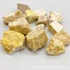 Pedra crua amarela natural Donglin cascalho pedra de aromaterapia pedra perfumada pedra crua de cristal fábrica atacado