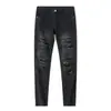 Jeans Rotos de Nuevo Estilo para Hombre, Ajuste Delgado Elástico, Pantalones Largos Elásticos Casuales Finos y Modernos para Hombre