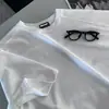 Camiseta de Manga Corta de Color Sólido Estilo Simple MYQ para Hombre, Camiseta Corta de Cuello Redondo Pequeño de Verano, Media Manga Estilo Coreano para Ir al Trabajo